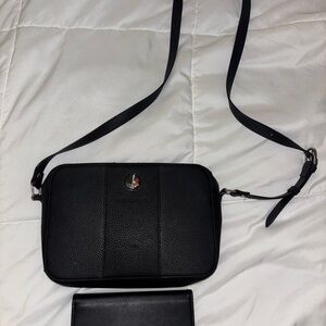 Origami Owl Black Crossbody Bag